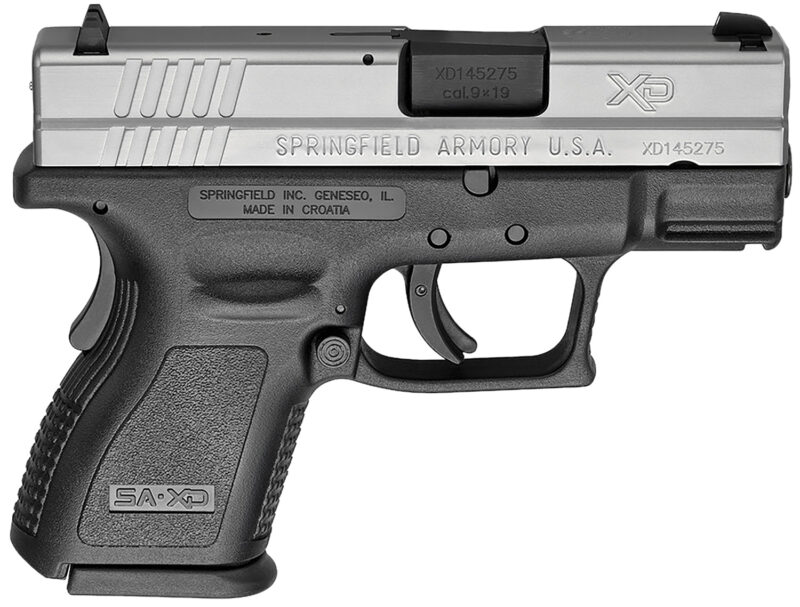 Springfield Armory XD Sub-Compact Bi-Tone Ess Pkg 9mm