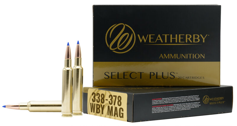 Weatherby Select Plus Ammo 338-378 WBY Mag