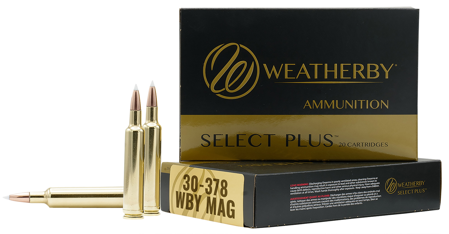 Weatherby Select Plus Ammo 30-378 WBY Mag