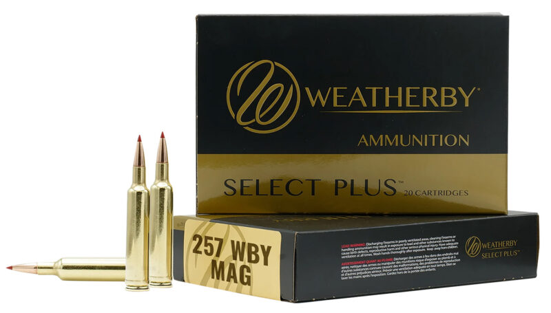 Weatherby Select Plus Ammo 257 WBY Mag
