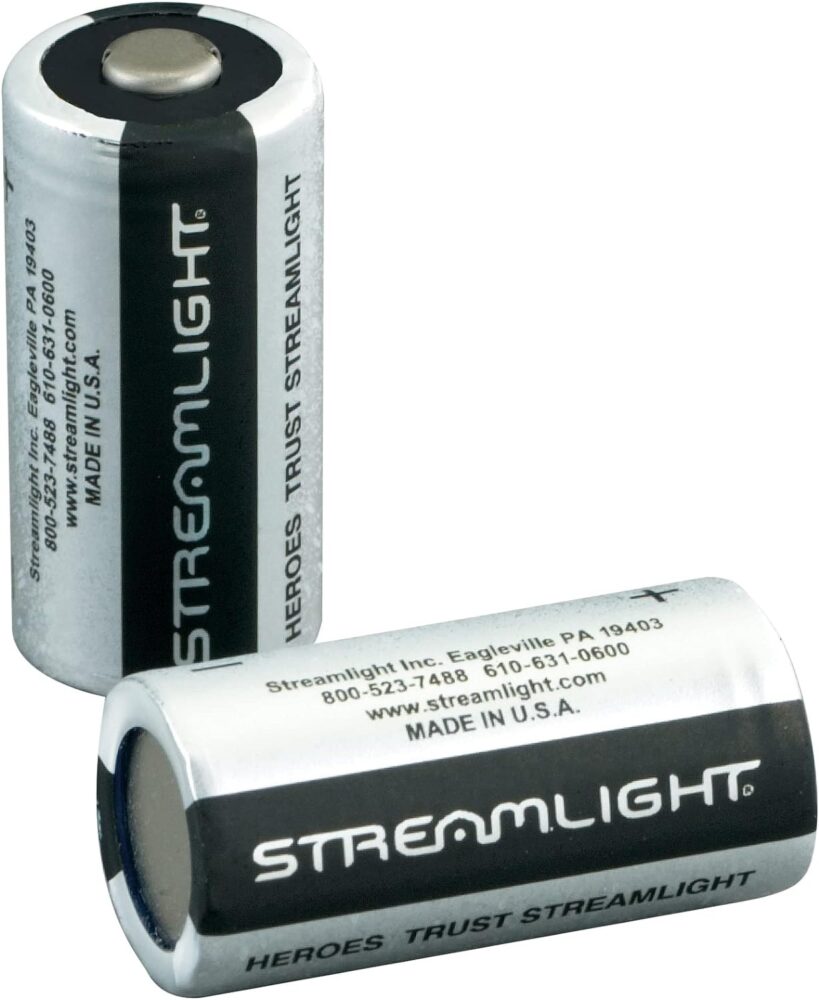 Streamlight CR123A Lithium Batteries