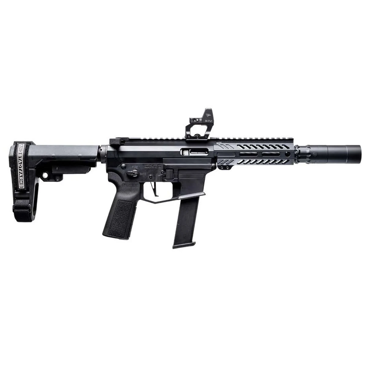 Rugged Suppressors Udp OBSIDIAN9 Blk Combo (Sil)