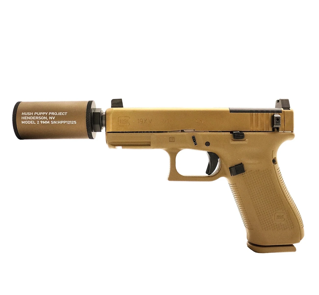 Hush Puppy Project Hush Puppy® Project G19X GenV Kit Black 9mm