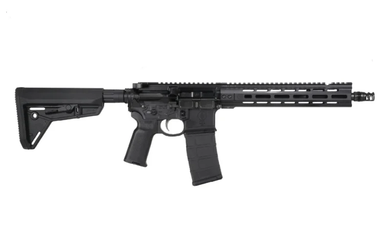 PWS MK111 Compound – MOD 1 Upper/Mod 2 Lower SBR – 11.85″ – .223 Wylde- Black 5.56mm (.223) 1/2×28