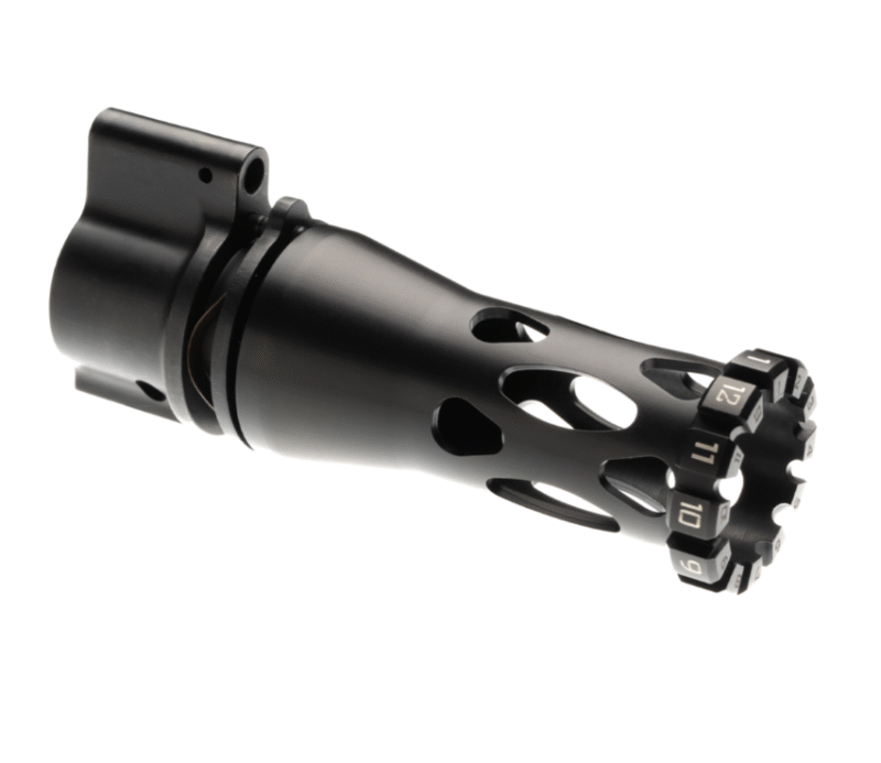 Riflespeed Adjustable Gas Block – .750″ Diameter 5.56mm (.223) Black