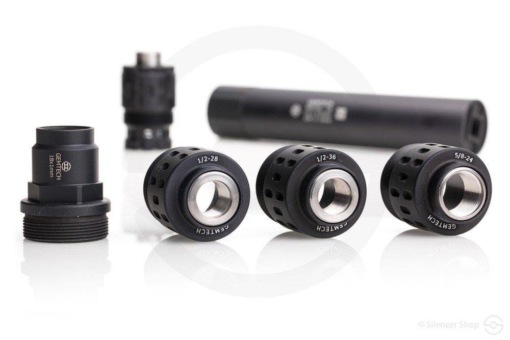 Gemtech GM-9 Thread Mounts 1/2x36