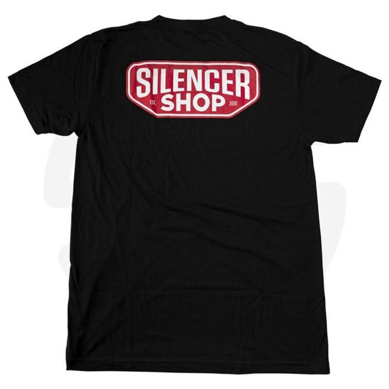 Silencer Shop Skate Shop Mens T-Shirt Black