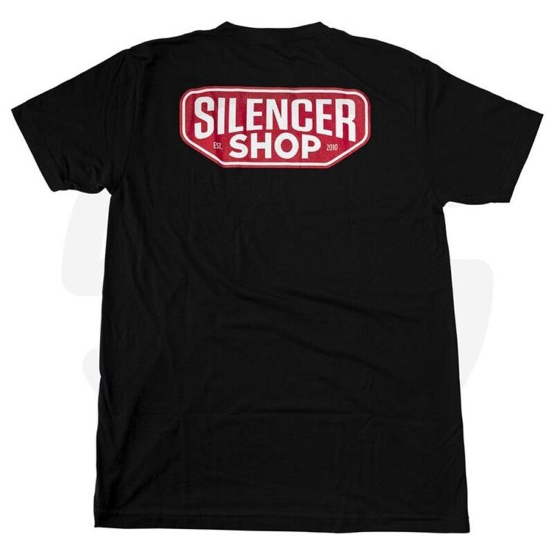 Silencer Shop Skate Shop Mens T-Shirt Charcoal