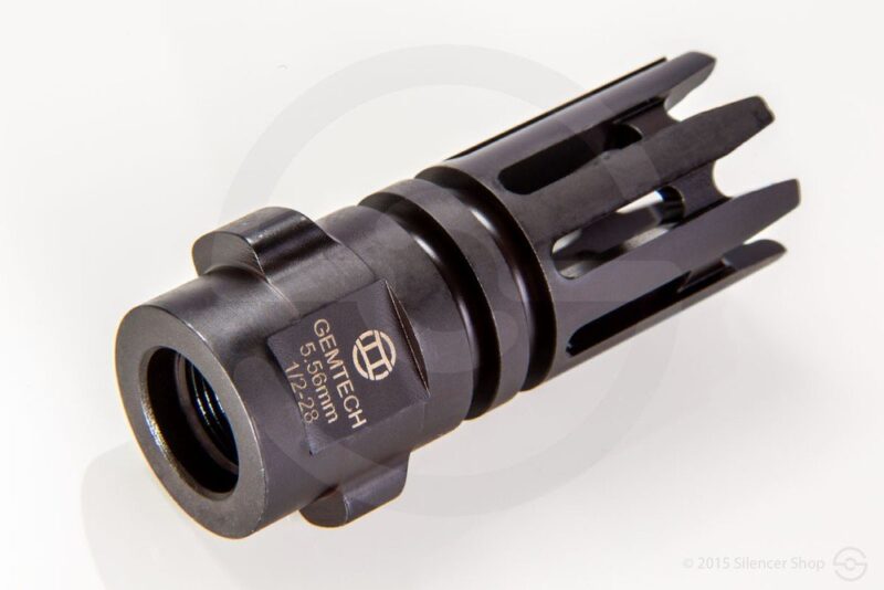 GEMTECH QuickMount G5 Flash Hider 1/2x28 Tan