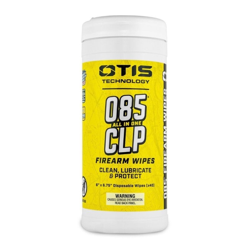 OTIS Technology O85 CLP Wipes | 40 Count 5.56mm (.223) White