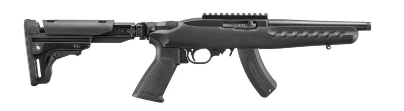 Ruger 10/22 SBR 22 LR 1/2x28 Black