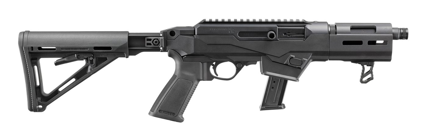 Ruger PC Carbine SBR 9mm 1/2x28 Black