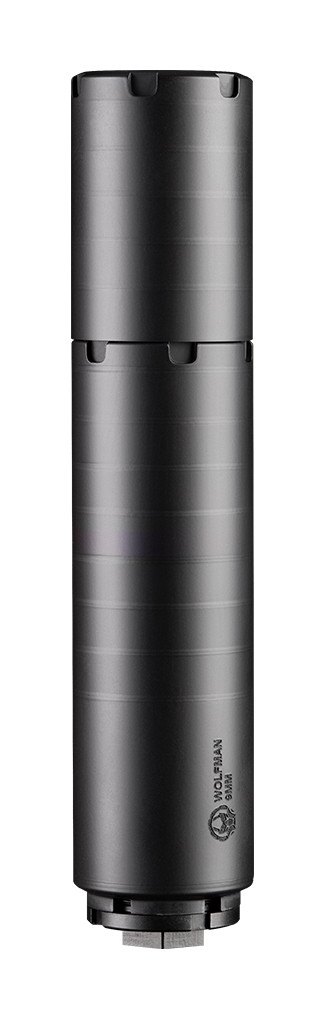 Dead Air Wolfman Black 9mm