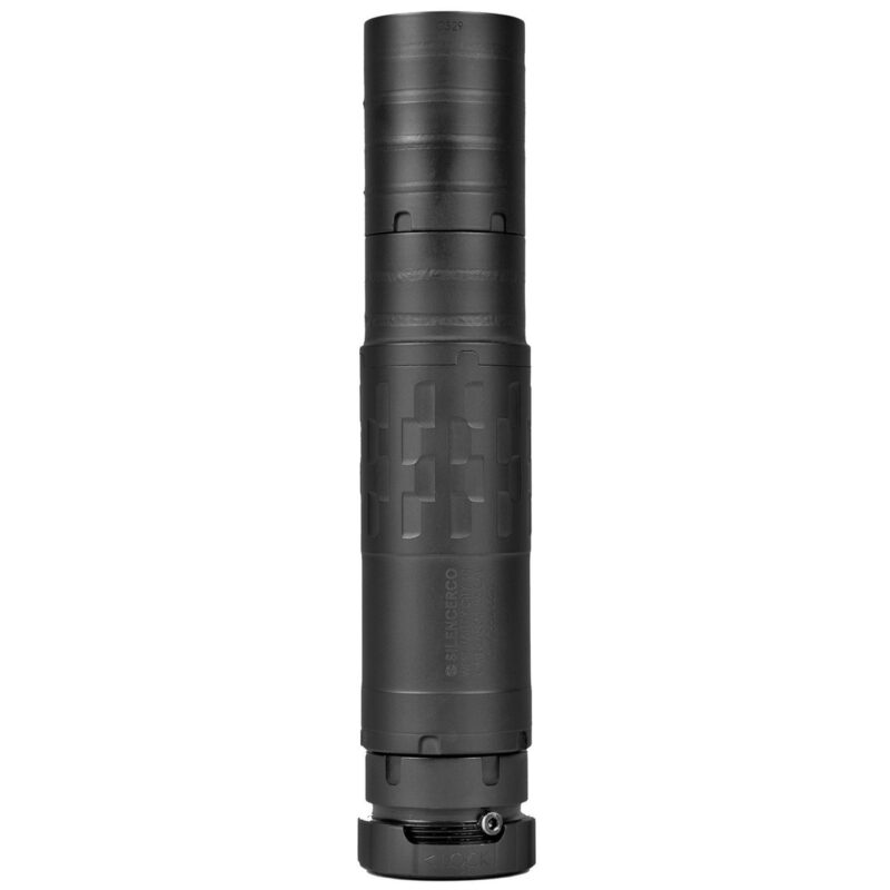 SilencerCo Omega 36M – Modular Multi-Caliber Suppressor Black 9mm