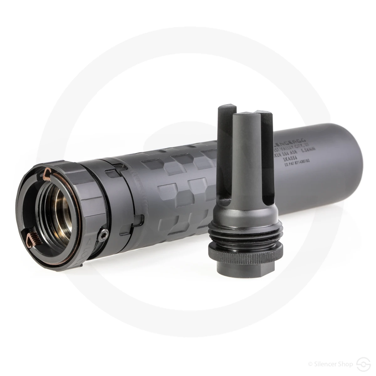 SilencerCo Saker 556 ASR Black 5.56mm (.223)