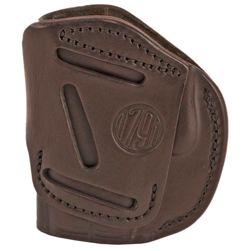 1791 Gunleather 4 Way Holster Leather Belt Holster Fits Glock 42 Size 2