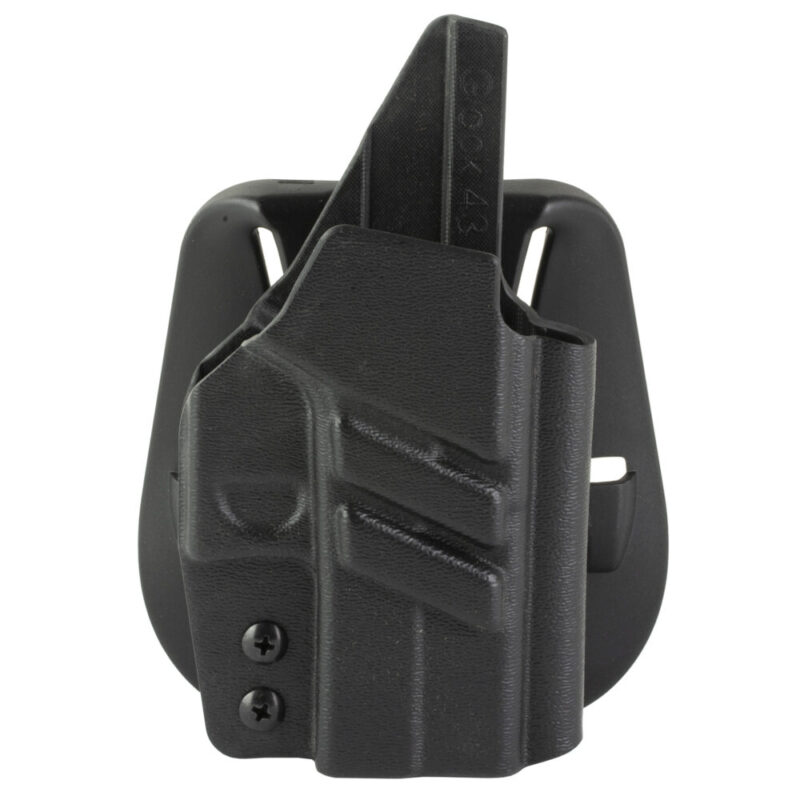 1791 Gunleather Tactical Paddle Holster OWB Fits Glock 43X MOS Black