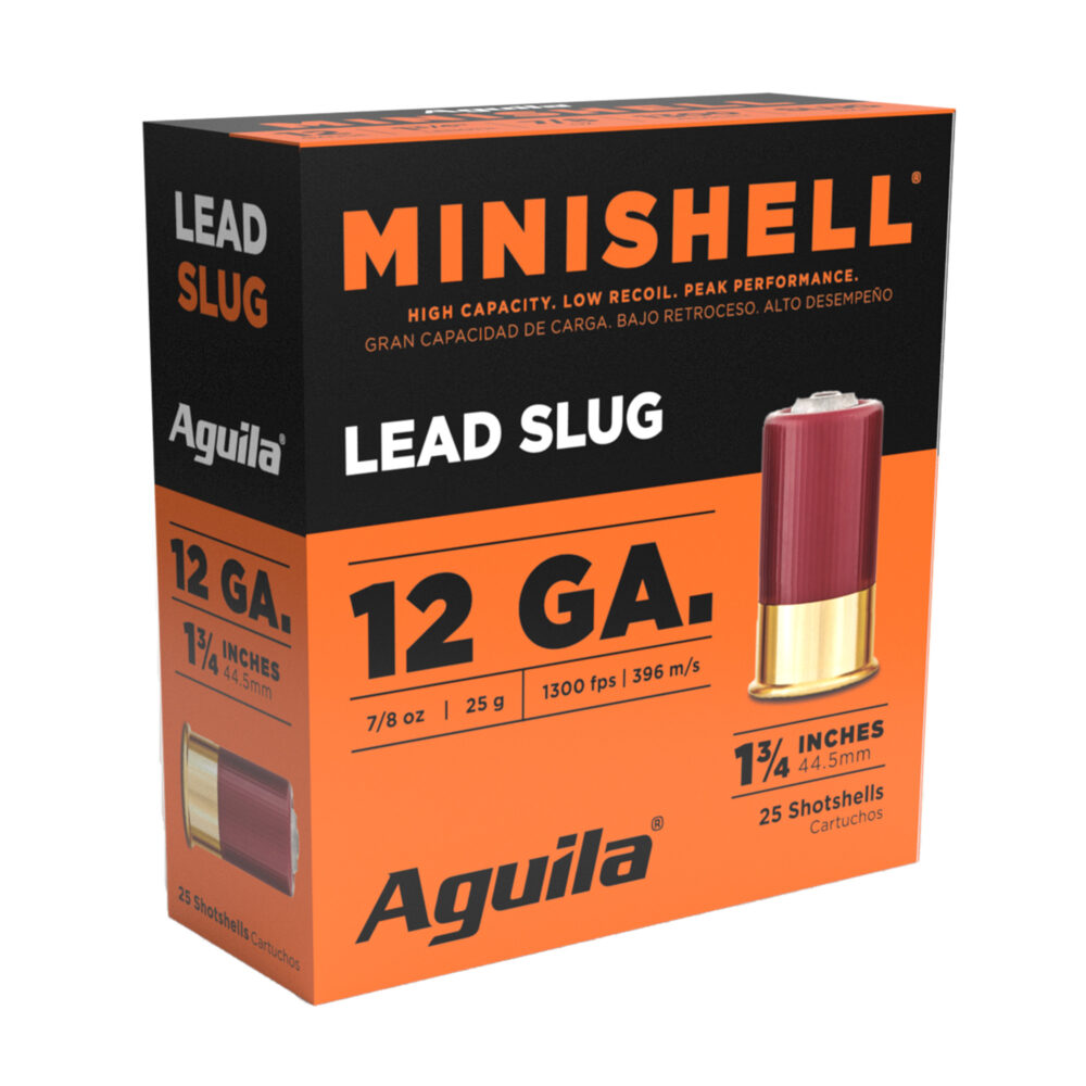 Aguila Ammunition Minishell 12 Gauge 1.75″ 25 Round Box
