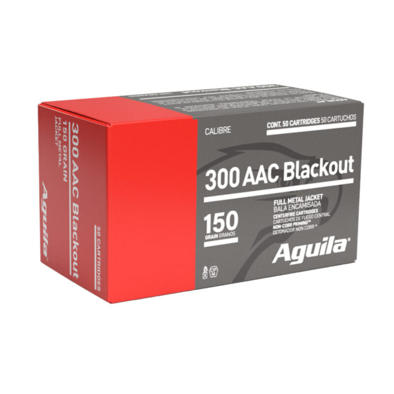 Aguila Ammunition 300 Blackout 150 Grain 50 Round Box