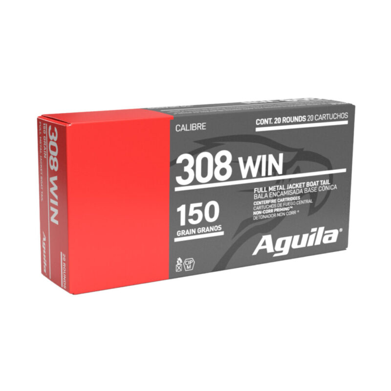 Aguila Ammunition 308 Winchester 150 Grain 20 Round Box
