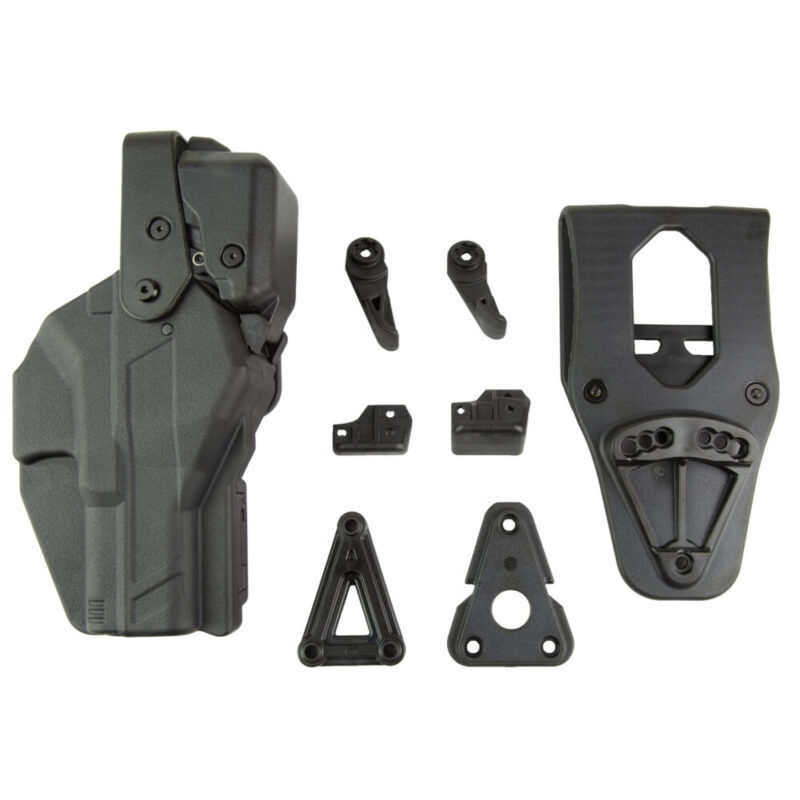 Rapid Force Level 3 Duty Holster Fits GLOCK 19/19X/45/22/17 Black