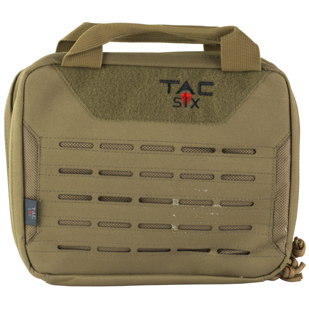 Allen Company Tac-Six Crew 2 Gun Tactical Pistol Case 10″x8″ Coyote