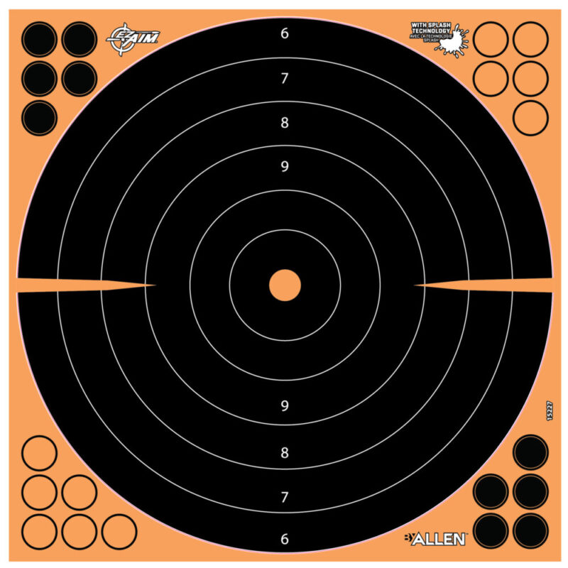 Allen Company EZ AIM Adhesive Bullseye 16×16″ 5 Pack