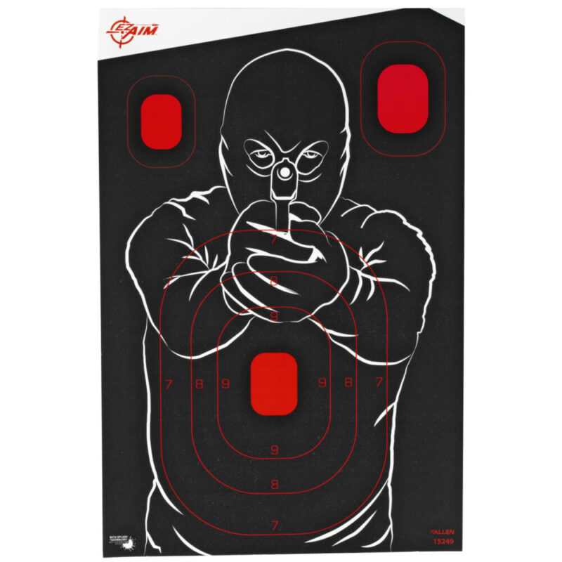 Allen Company EZ AIM Non-Adhesive Bad Guy 12×18″ 5 Pack
