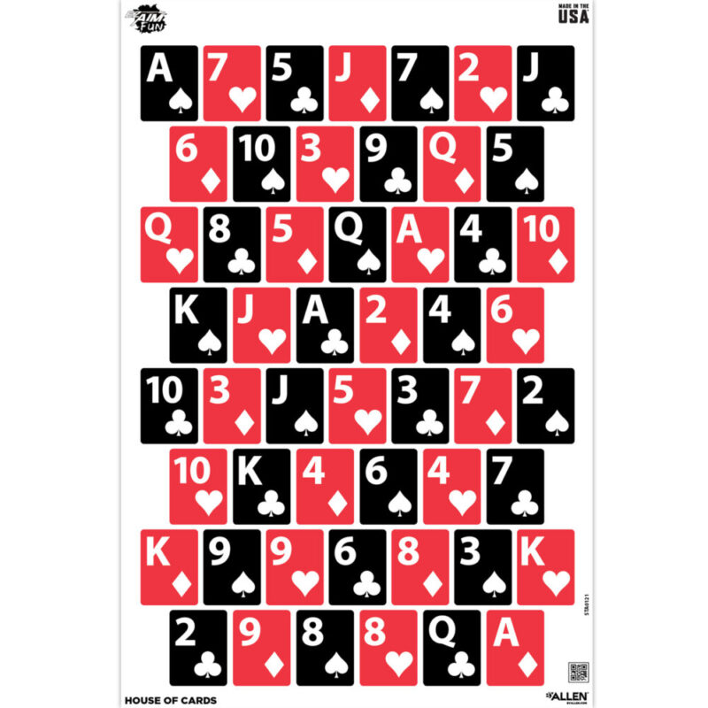 Allen Company Get the Game On EZ Aim Paper Targets 8 Pack 12″X18″