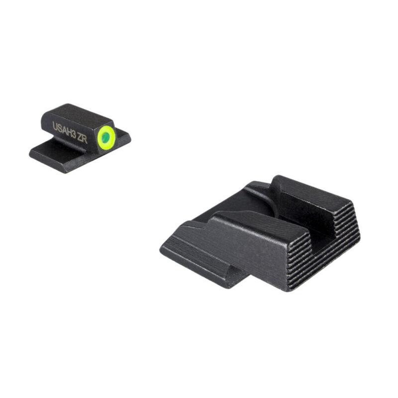 AmeriGlo Protector Sight Set Fits S&W Bodyguard 2.0 Black Serrated Rear