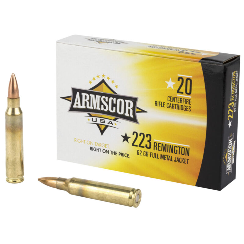 Armscor 223 Remington 62 Grain 20 Round Box