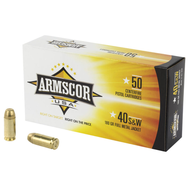 Armscor 40 S&W 180 Grain 50 Round Box