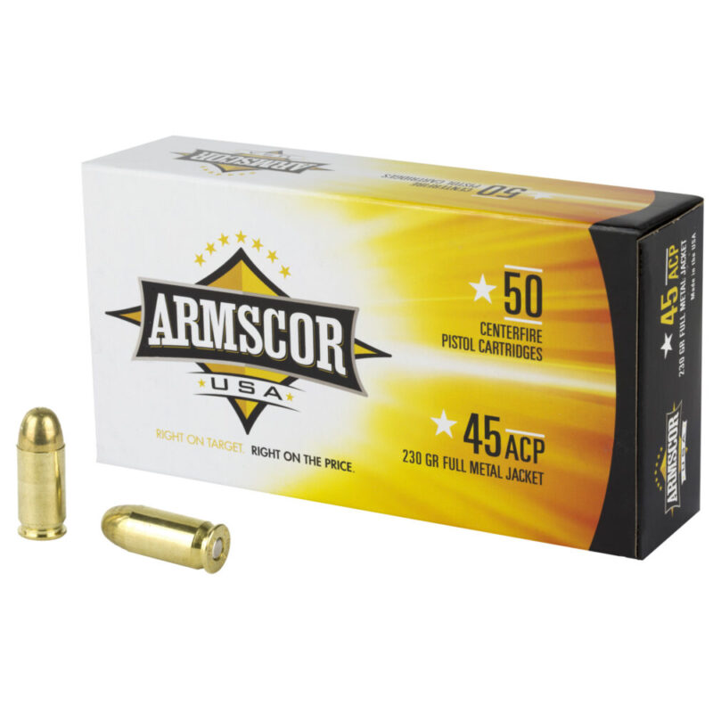 Armscor 45 ACP 230 Grain 50 Round Box