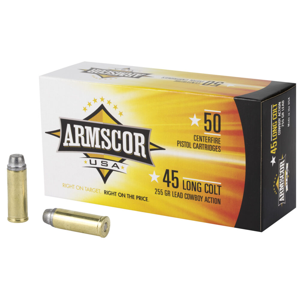 Armscor 45 Colt 255 Grain 50 Round Box
