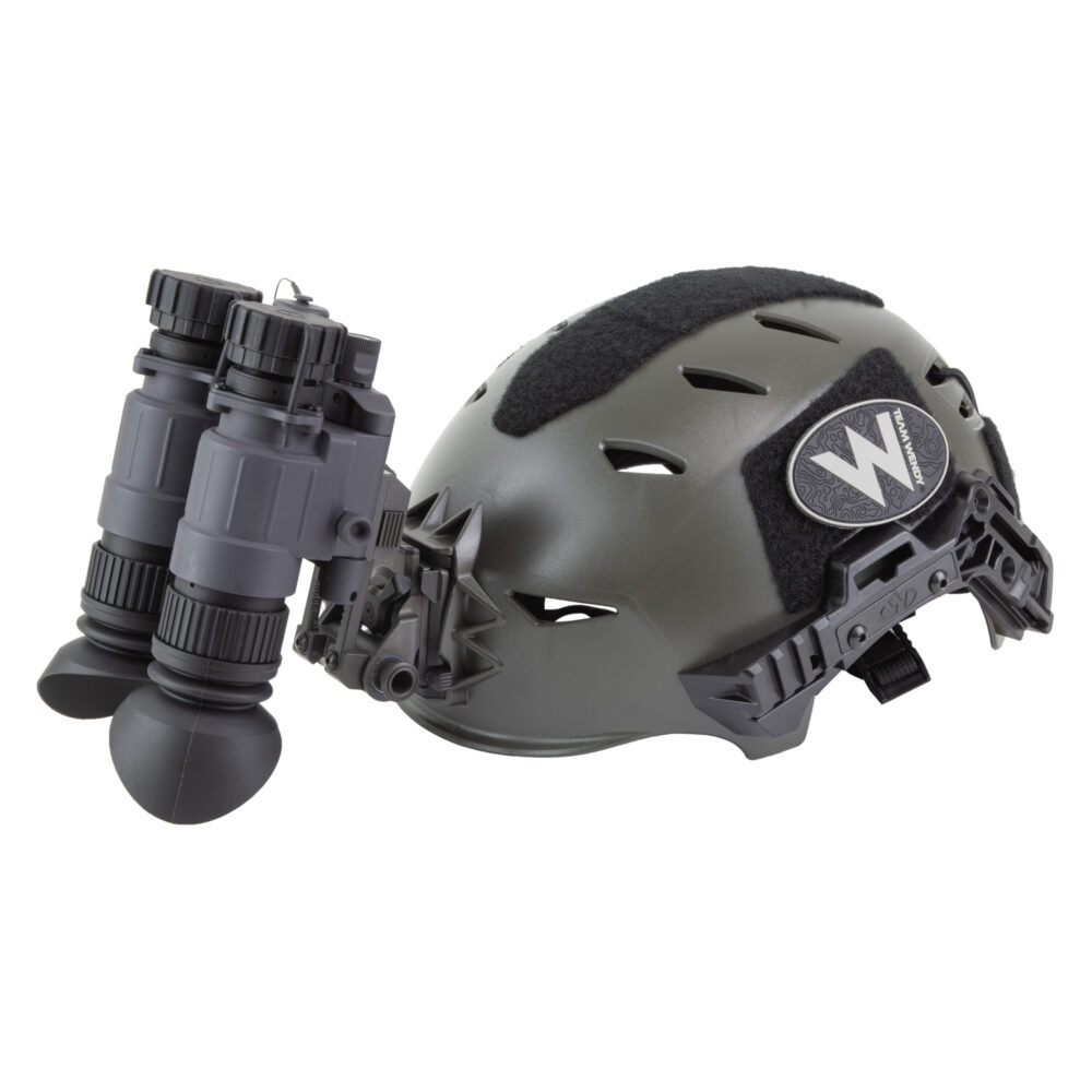 Armasight BNVD-40 Gen 3 White Phosphor Kit Night Vision Binocular 1600+ FOM Elbit YH IIT Fits G24-Style Dovetail Mounts G95 Mount Gray