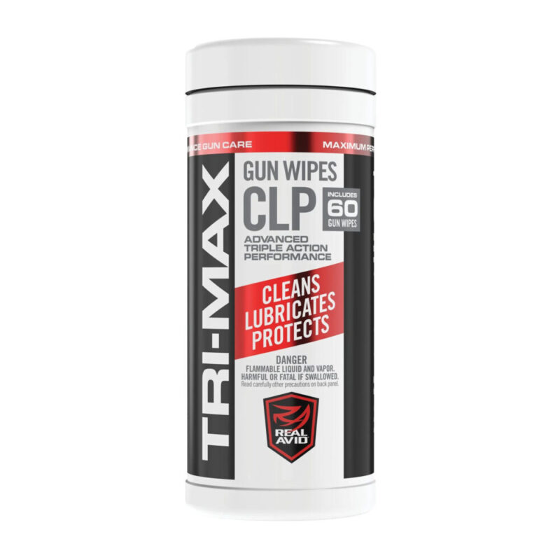 Real Avid TRI-MAX CLP Cleaner and Lubricant 60ct of Wipes