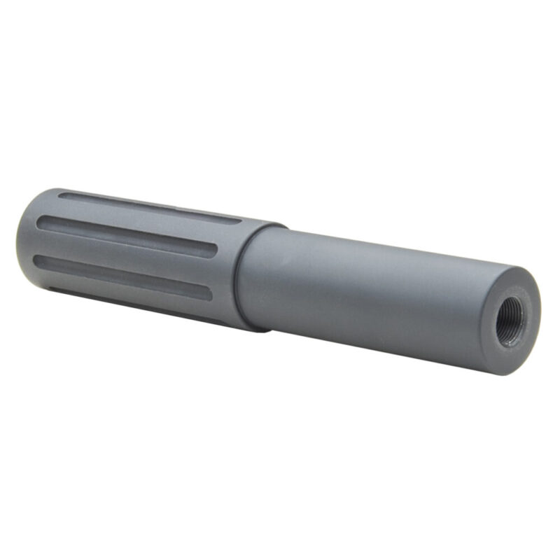 Battle Arms Development Faux Suppressor Blast Diverter 223 Remington/5.56 NATO 1/2×28 Threaded Black