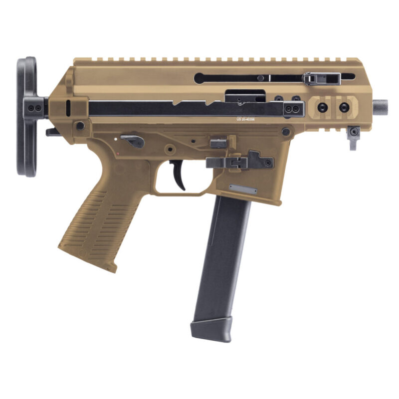 B&T USA APC9K Semi-automatic Rifle 9MM 4.3″ Barrel 1 Magazine Coyote Tan