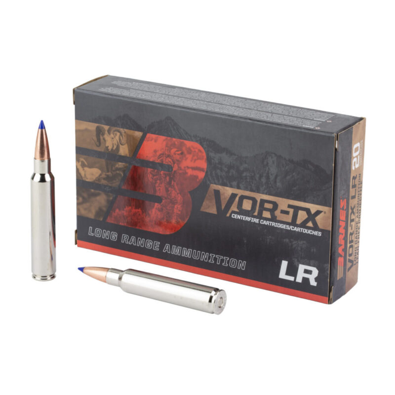 Barnes VOR-TX LR 338 Remington Ultra Mag 250 Grain 20 Round Box
