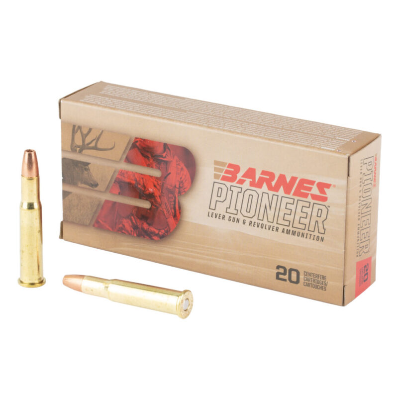 Barnes Pioneer 30-30 Winchester 150 Grain 20 Round Box