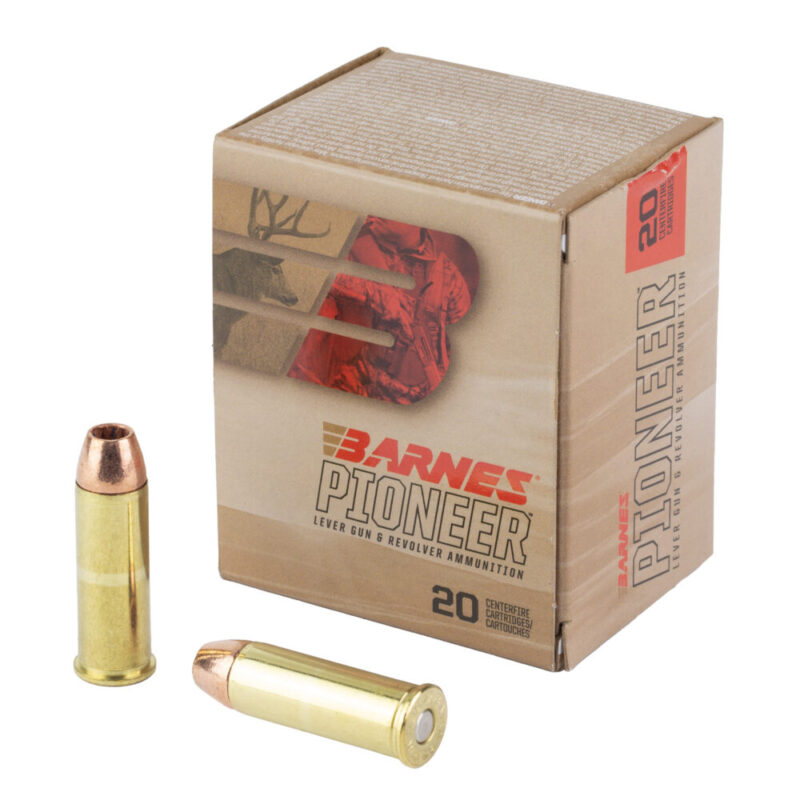 Barnes Pioneer 44 Magnum 225 Grain 20 Round Box