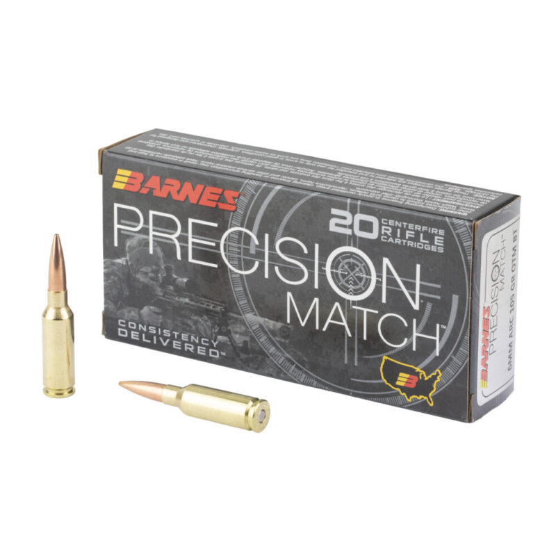Barnes Precision Match 6MM ARC 105 Grain 20 Round Box