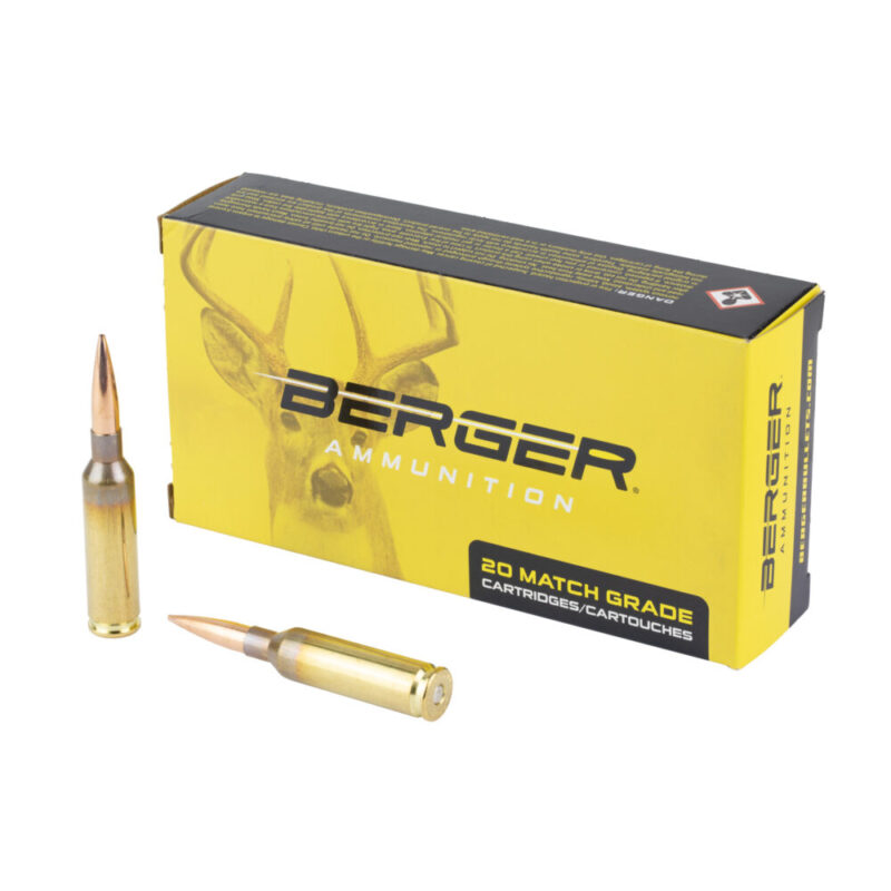 Berger Bullets Elite Hunter 6MM Creedmoor 108 Grain 20 Round Box
