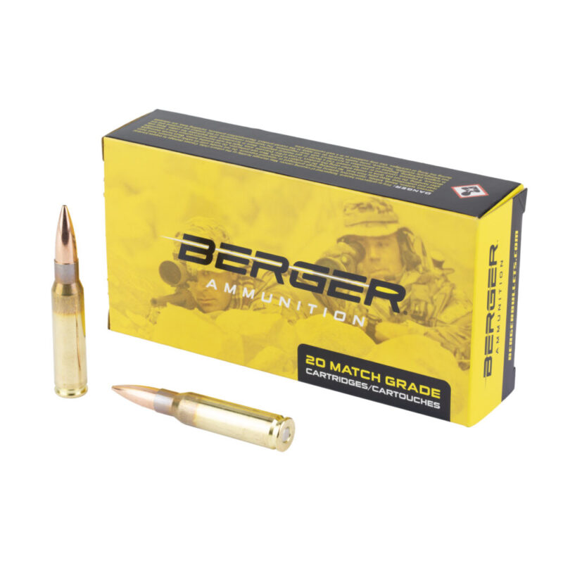 Berger Bullets OTM Tactical Rifle 308 Winchester 175 Grain 20 Round Box