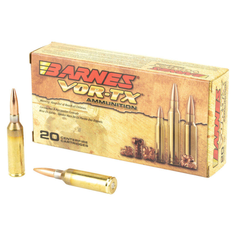 Barnes VOR-TX 6.5 PRC 130 Grain 20 Round Box