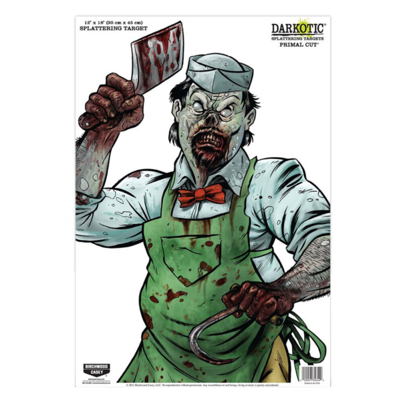Birchwood Casey Dirty Bird Darkotic Target Primal Cut 12″X18″ 8 Pack
