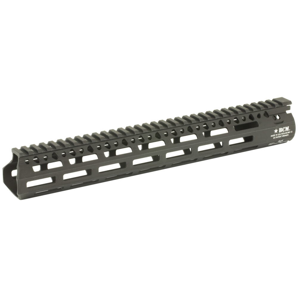 Bravo Company 13″ MLOK Compatible Modular Rail (MCMR) For AR Rifles Black