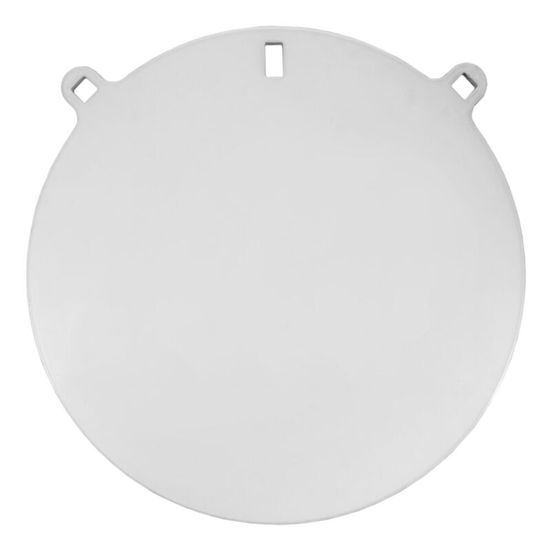 Birchwood Casey AR500 Gong 15″ Round Target 3/8″ White