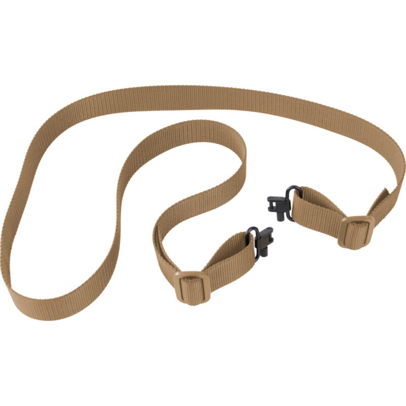 Bulldog Cases Single Point Sling Deluxe Locking Swivels Tan