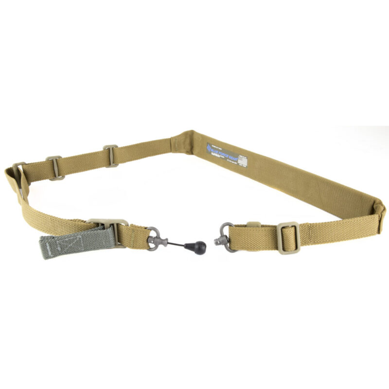 Blue Force Gear Vickers 221 Sling Padded 2-To-1 Point Sling Coyote Brown